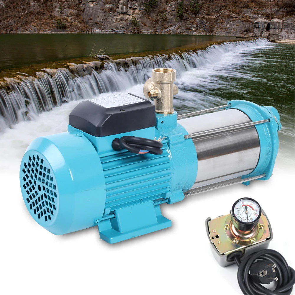 1300W Centrifugal Pump, Stainless Steel Sprinkler Booster Pumps for Garden Lawn Irrigation system, Lake Fountain, Water Transfer