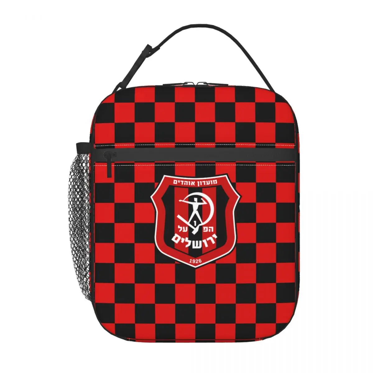 

Israel Hapoel Jerusalem Fc Portable Lunch Bag Tote Insulated Lunch Box Container Storage Bag