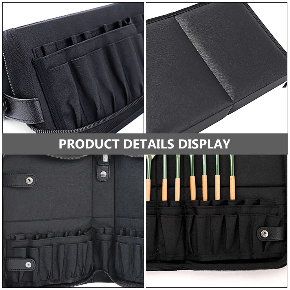 

Brush Bag Organizer Pouch Case Makeup Tool 180 Degree Open High Quality Materials Gift for Friends Makeup Brush Holder