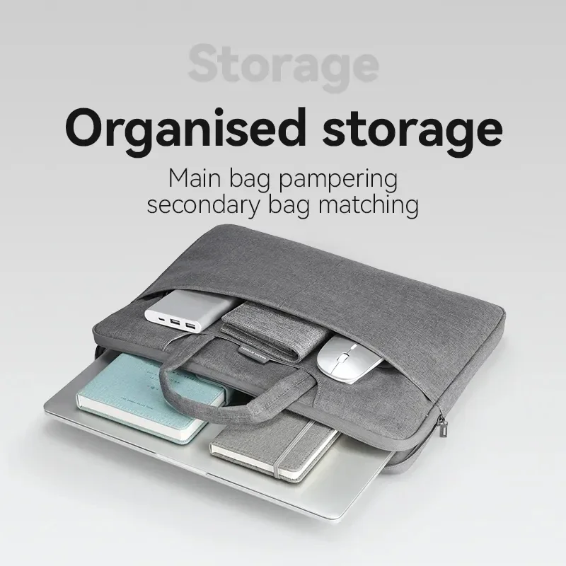 Borsa a tracolla multiuso per laptop da 13-15,6 pollici per notebook, tablet, valigetta, custodia, business casual o scuola per donne e uomini