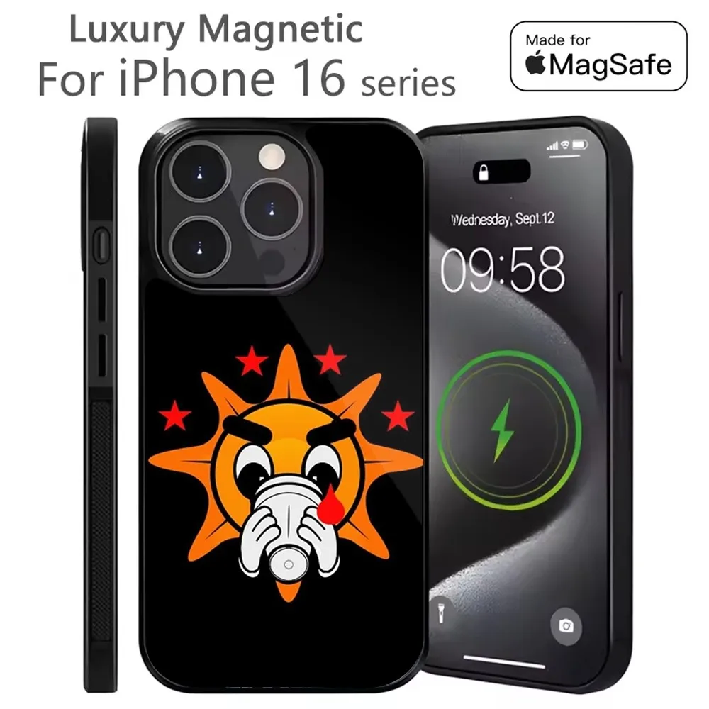 

G-GLO G-GANG Rapper Phone Case For iPhone 16,15,14,13,12,11,Plus,Pro,Max Mini Magsafe Magnetic Wireless Charging
