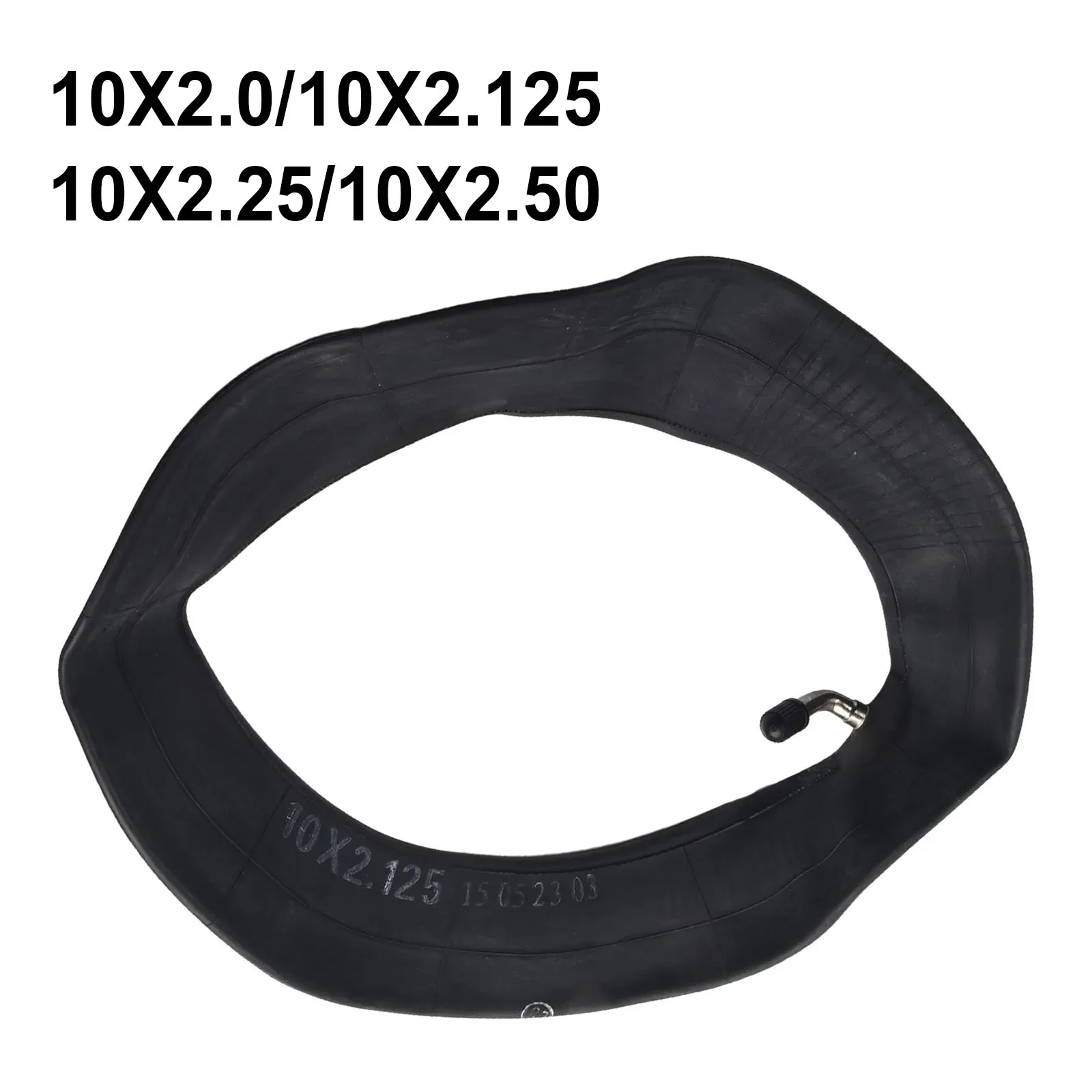 10Inch Electric Scooter Inner Tube For 10X2.0/2.125/2.50 Thickened Rubber Tyres Rubber Material Front Rear Wheel Outdoor Cycling