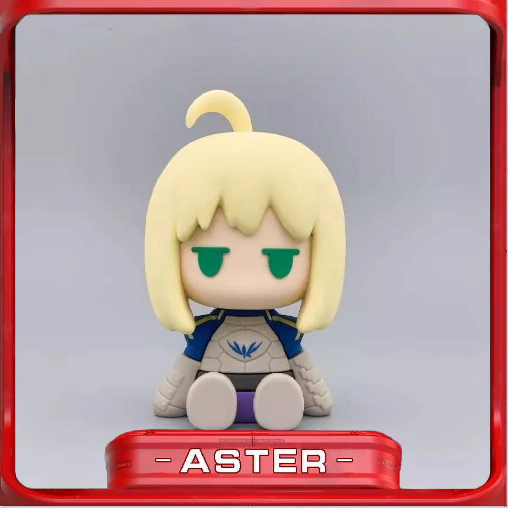 

6 см фигурка Сабе FGO игровые периферийные устройства Altria Pendragon настольные украшения Fate/stay Night аниме периферийные устройства милое украшение комнаты
