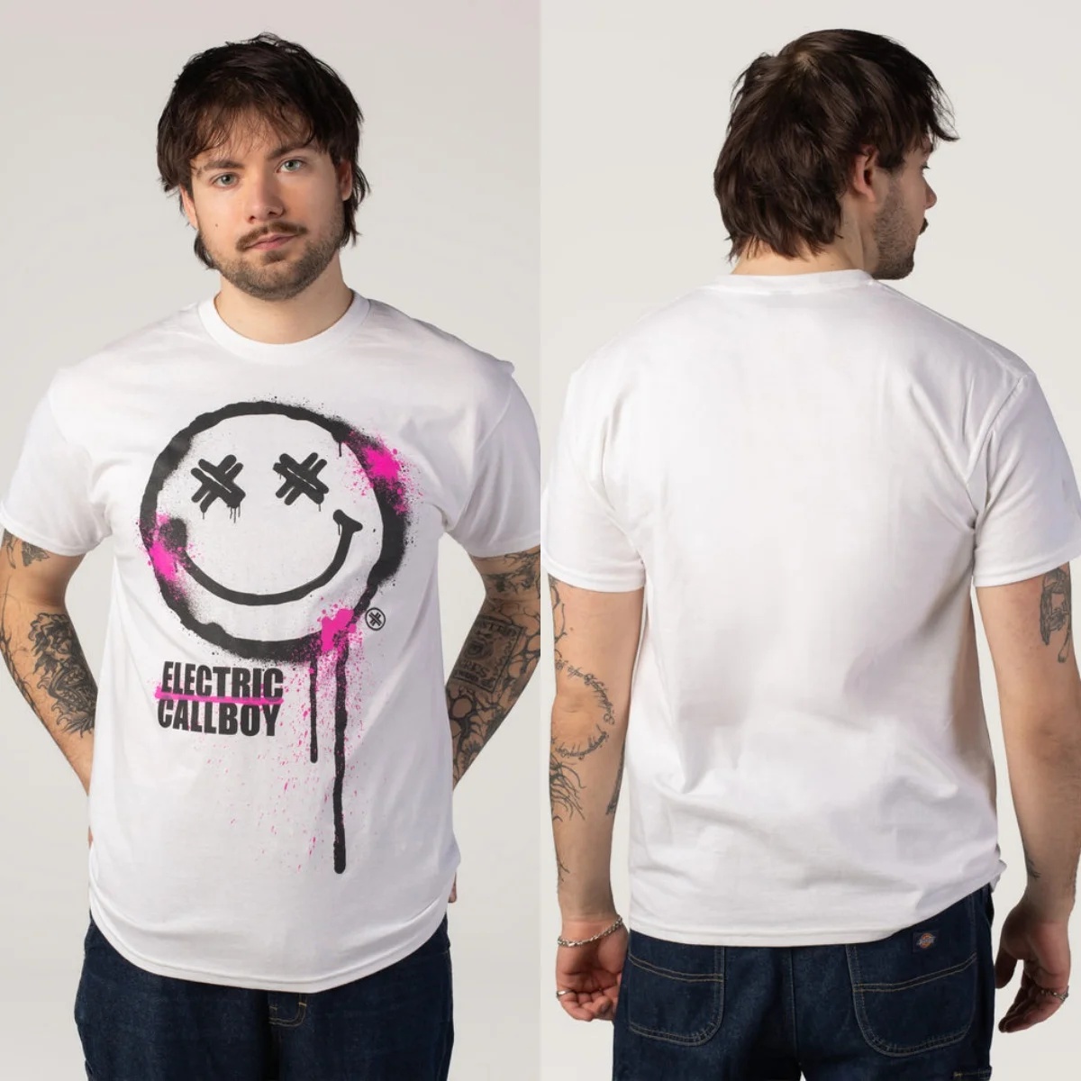 Y2k Sommer Elektrisches Callboy Grafik-Baumwoll-T-Shirt Unisex Sommer Kurzarm Mode Marken-Tee Luxus Casual Vintage Tees – Detail 3
