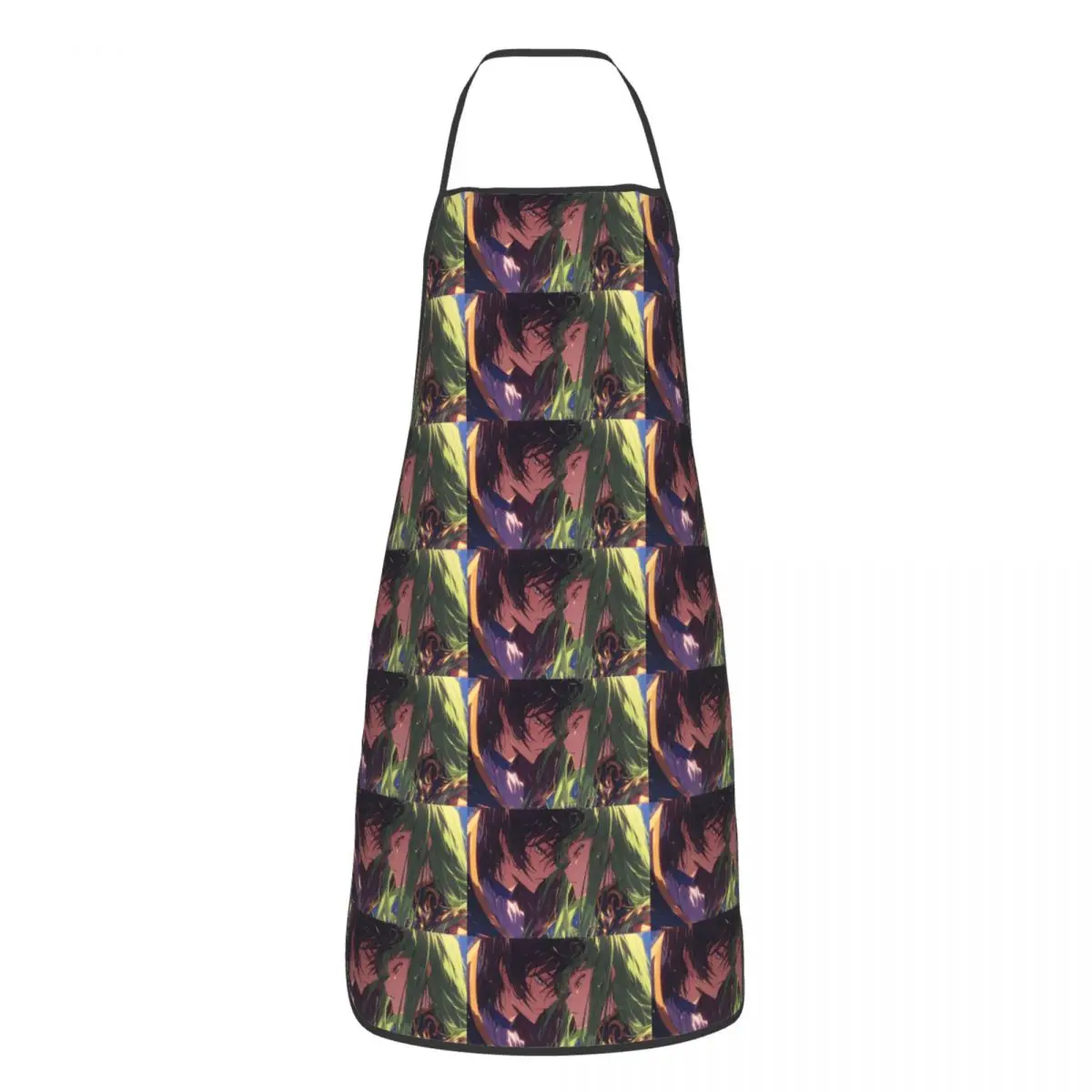 Anime Code Geass Apron Chef Cooking Tablier Waterproof Bib Kitchen Cleaning Pinafore for Women Men Gardening