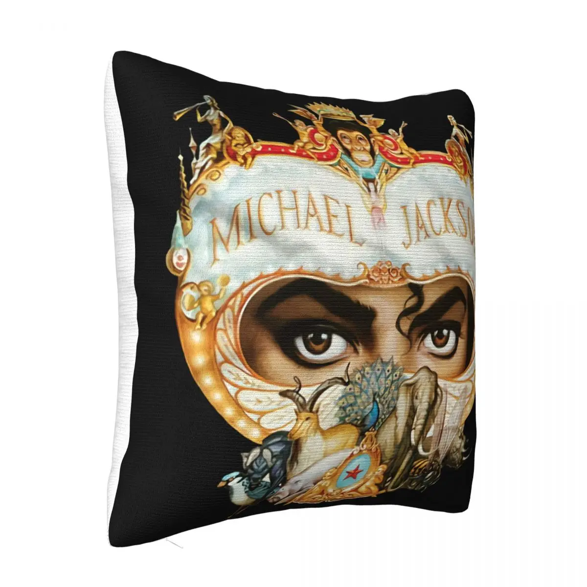 Michael Jackson Dangerous Black New Famous Low Price Hot Teenage Child Youth Cotton Hot On Sale Summer Style Pillow Case