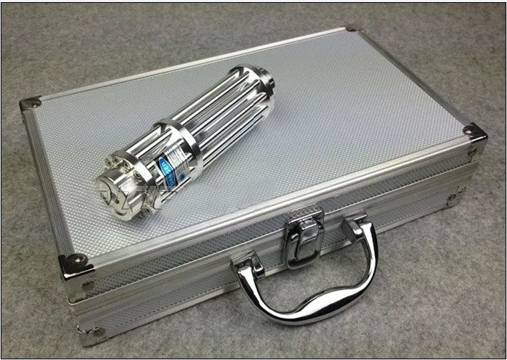 

NEW Laser Light Pointers 450nm blue 100000m Focusable Laser Burn Match Hunting Accessories Cat Toy Lazer Torch No battery