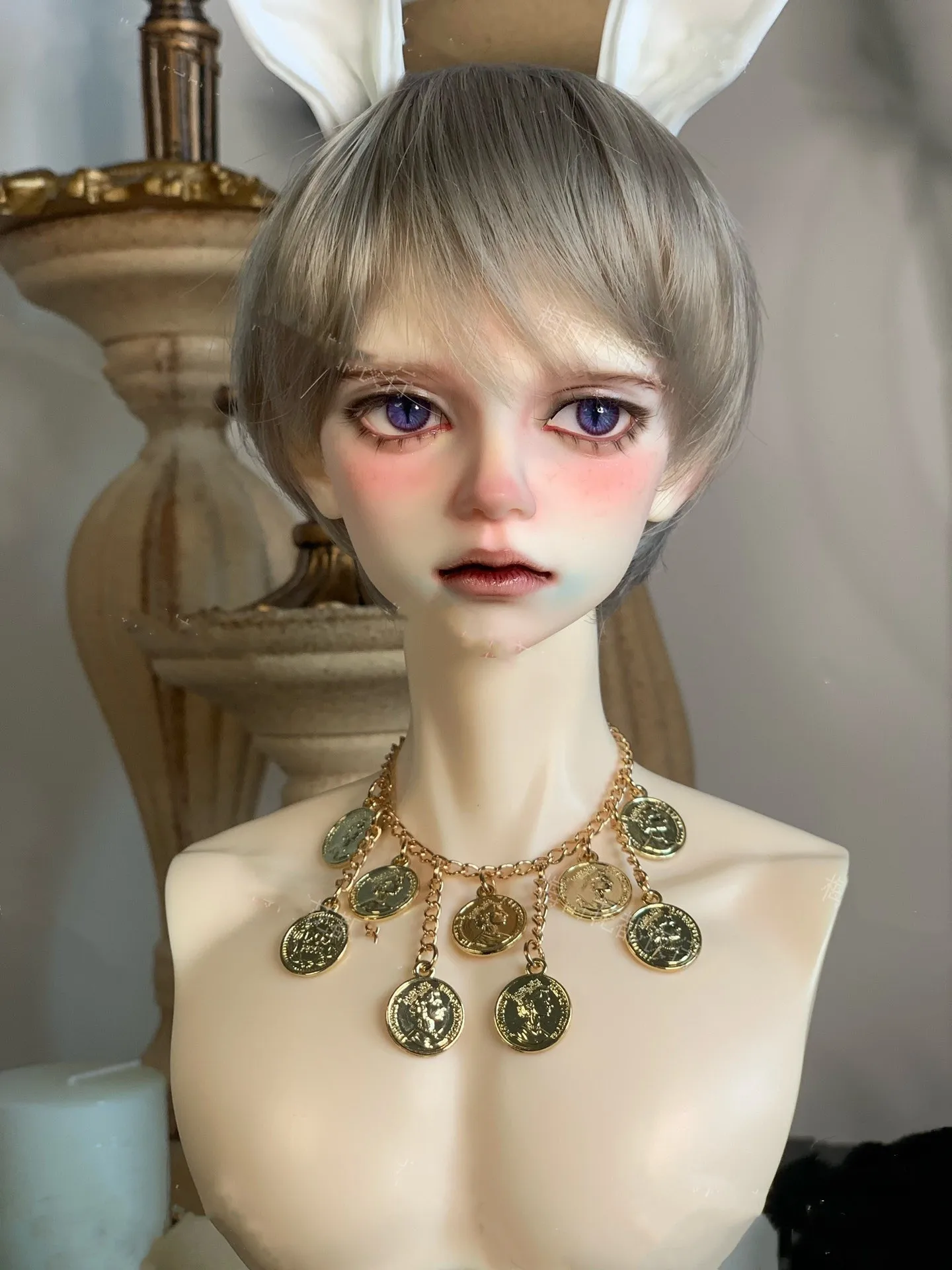 

Doll Accessories 1/3 BJD DD Uncle Size Necklace "Beautiful Rome"