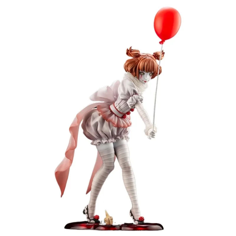 In Stock Genuine Kotobukiya  It (2017) Pennywise Bishoujo Statue Horror Bishoujo 1/7 Anime Figure Garage Kit Model Decoration view 3