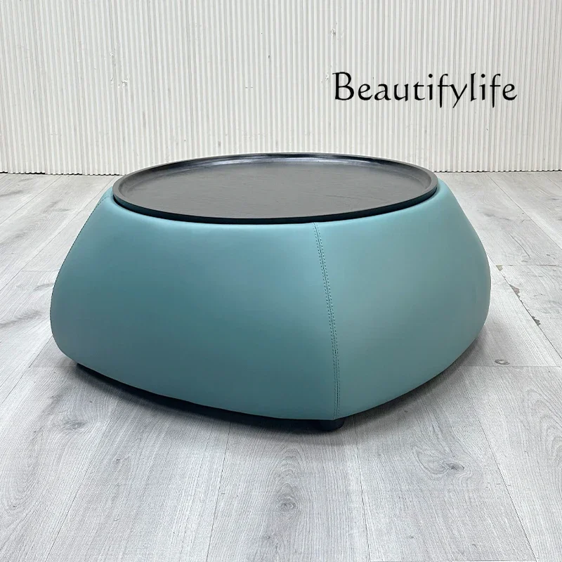 

NEW Italian minimalist coffee table combination designer living room home storage storage fashion round table