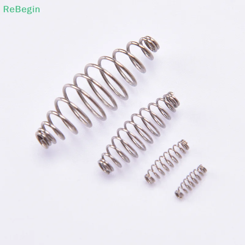 20Pcs 304 Stainless Steel Olive Shape Spring Bait Feeder Feeder Carp Fishing