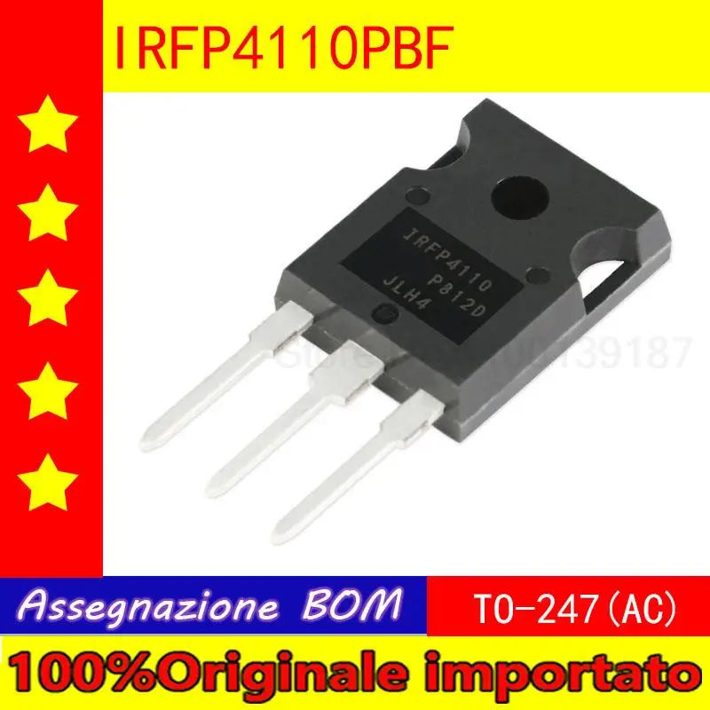 10PCS/LOT  Home furnishings IRFP4110PBF the TO - 247 (AC) N channel 100 v / 180 a upright MOSFET