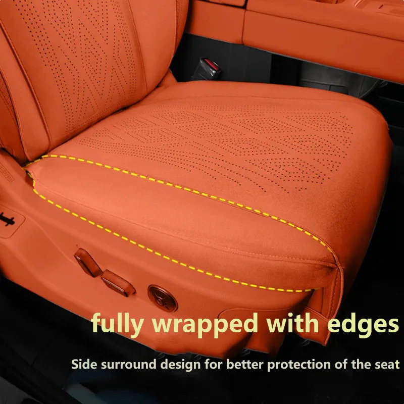 For BYD Leopard 7 Titanium 7 2025 2026 Special Car Seat Cushion Fully Wrapped Interior Accessories
