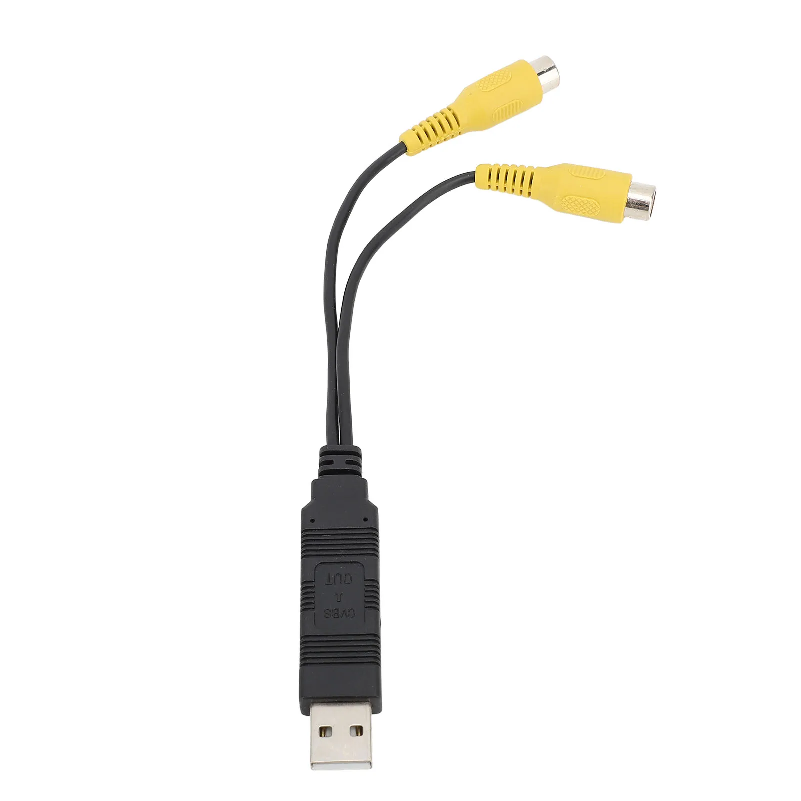 USB naar CVBS video-uitgangsadapter USB naar interfacekabeladapter Eenvoudig te gebruiken HD Video Slijtvast voor voertuig