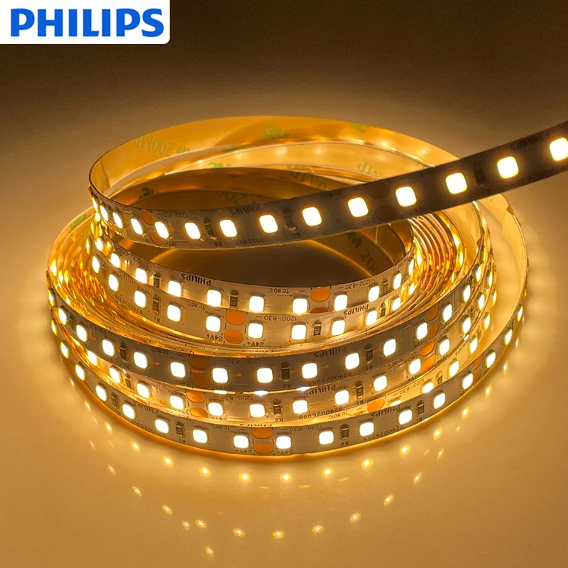 Philips LED Strip 24V 8W 12W LS155 G5 Light 3000K 4000K 6500K White 120 LEDs Premium High Density Line Indoor Lamps CRI 90+ IP20