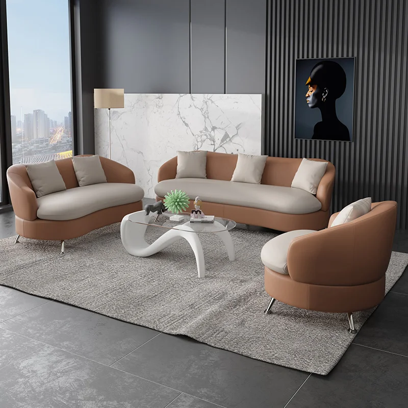 Save Space Interior Living Room Sofa, Decoration Large Size Clear Vintage, Simple Sillon Cama Unique