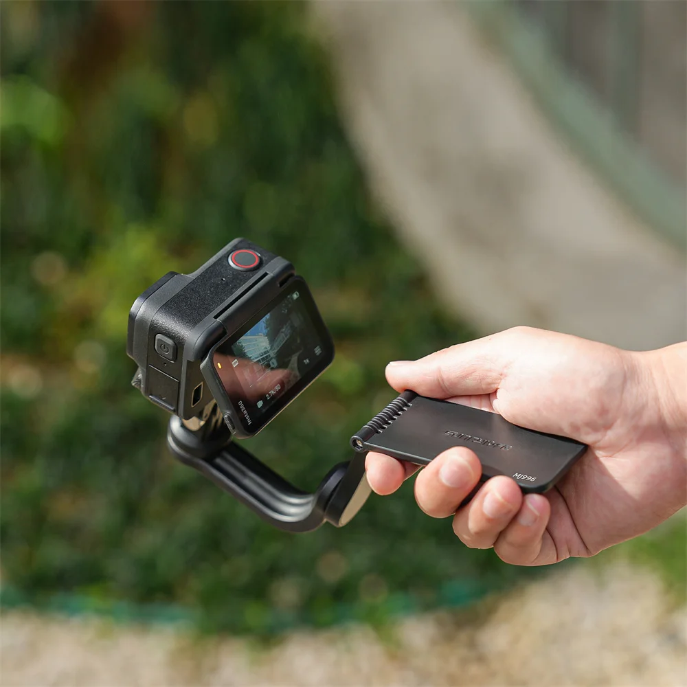محول عالمي توسيع حامل قبضة ل DJI OSMO Pocket 3/OSMO Action 5/4/3 Insta360 X5/X4 قاعدة منضدية Manget الملحقات