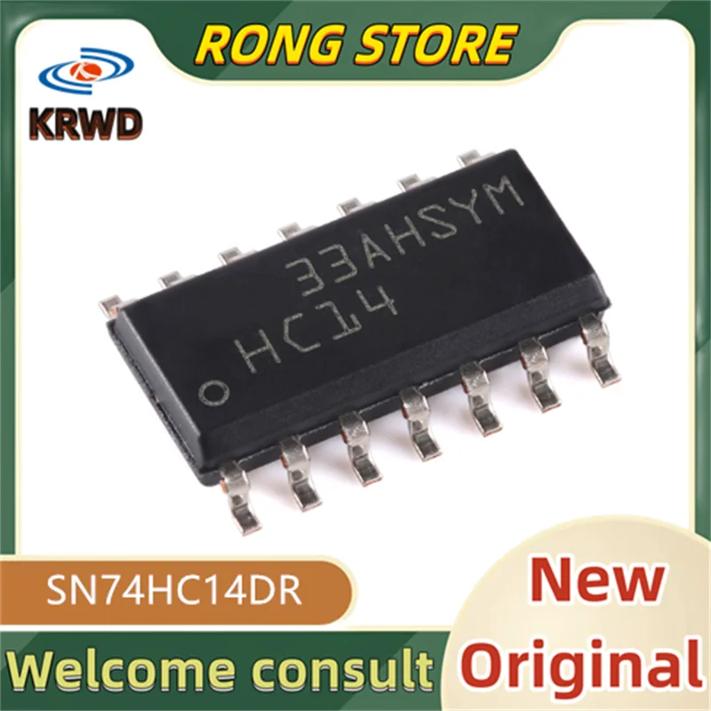 50PCS HC14 HC1 New and original SN74HC14DR SN74HC14D SN74HC14 SOP-14