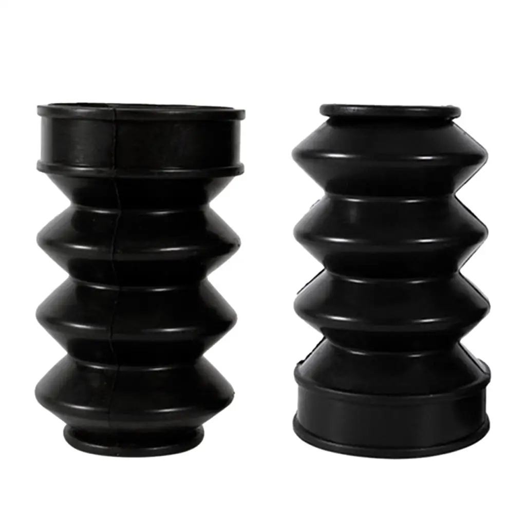 120mm Rubber Front Fork Cover Gaiter Shock Absorber Boot Dust Cap for XL883