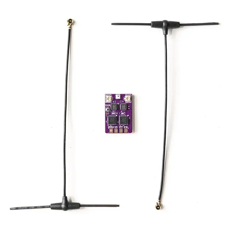 ELRS 2.4G Diversity Receiver Dual  Antenna  RX Built-in TCXO for FPV Freestyle RC Racing Long Range Drone Accessories