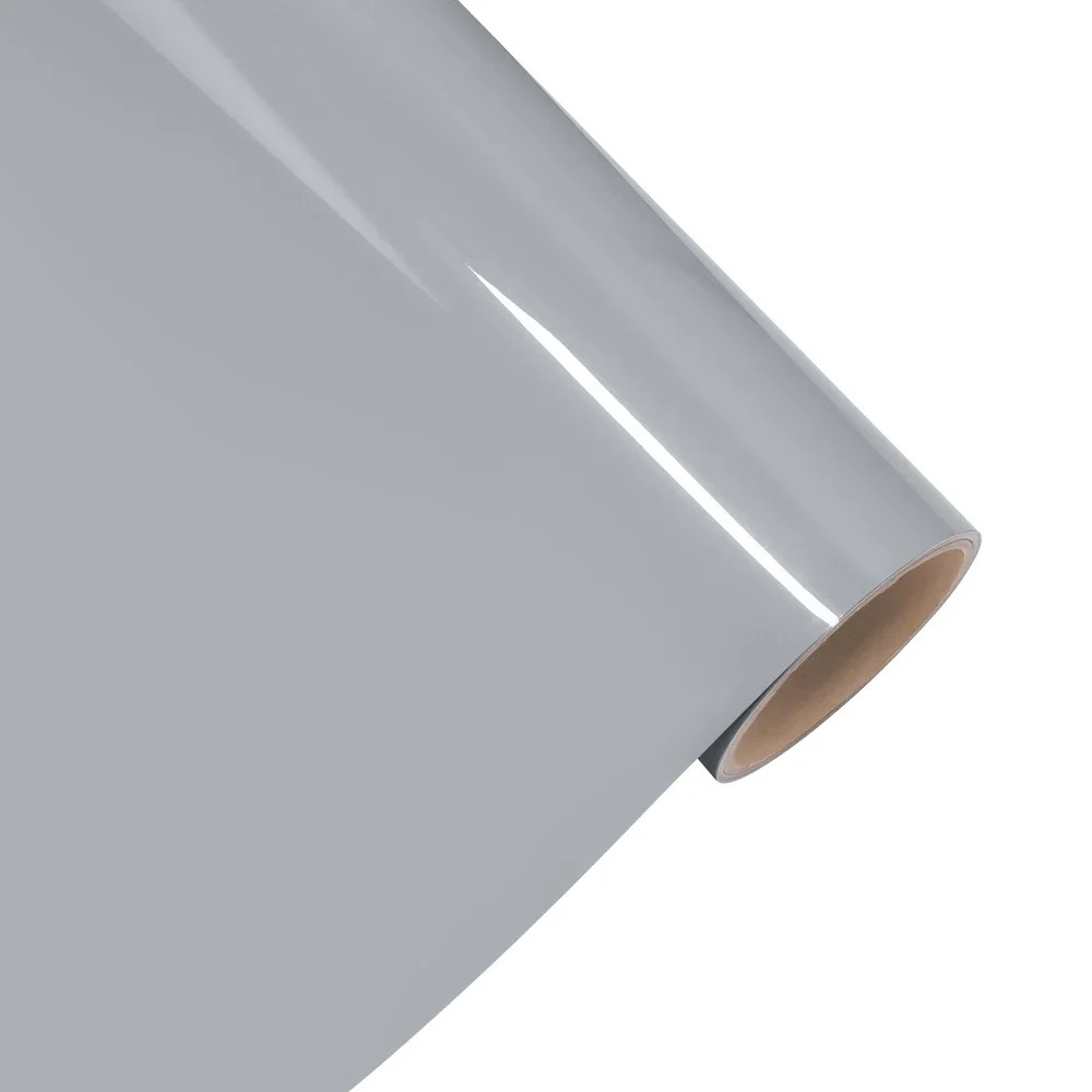 Matte Gray Car Sticker Adhesive Vinyl Wrap Auto Color Change Film Bubble Free Wrapping Film Car Accessories Interior Exterior