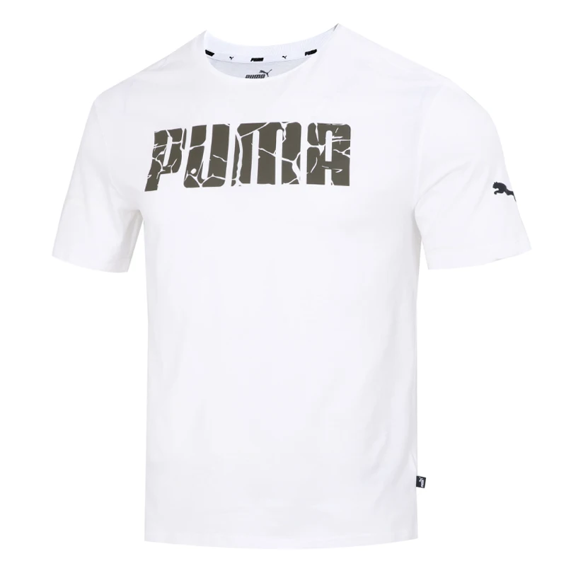 

Puma Women's Casual Slim-Fit Top, Fitness Loose Round Neck Breathable Sports Short-Sleeve Shirt 673655-07