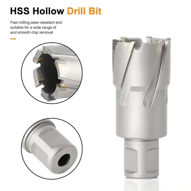 

A2BE 6Pcs 16/18/20/22/24/24/26mm Annular Cutter Drill Bits Tipped Hole