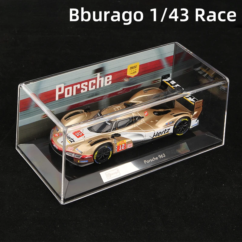 Брибаго-1-43-porsche-963-12--Модель-гоночного-автомобиля-из-сплава-hertz-team-литая-под-давлением-гоночная-машина-игрушка