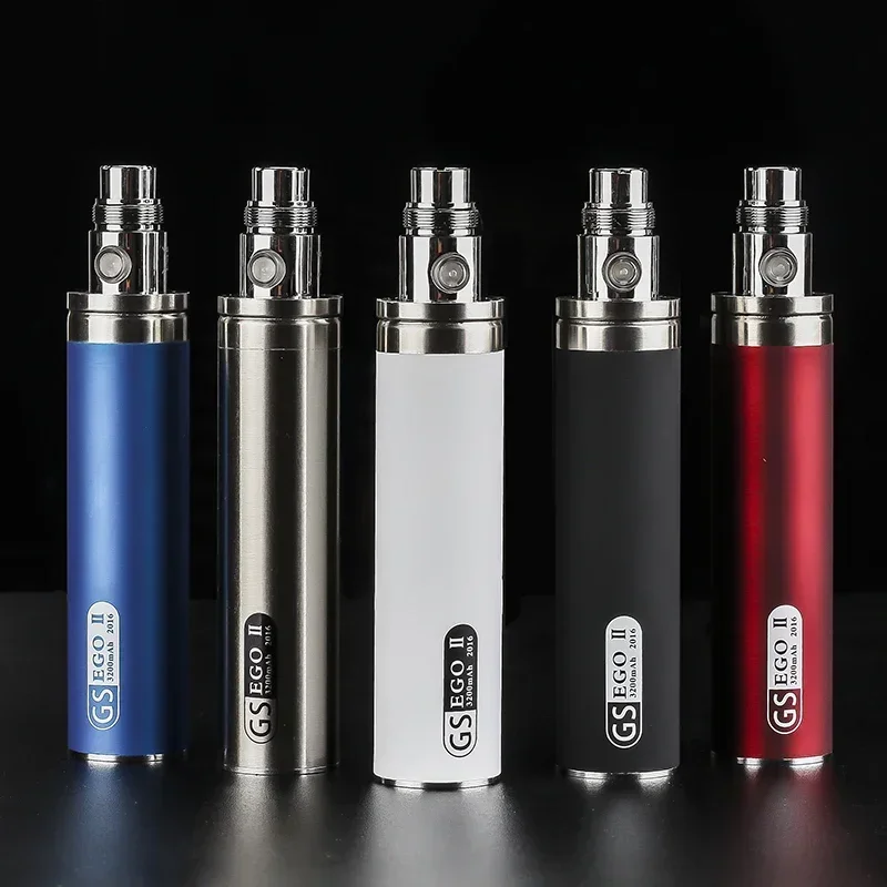 Original GS Ego Ⅱ 2200mAh Ego Ⅲ 3200mah Rechargeable Battery E Cig 510 Thread Bottom Micro USB Charging Huge Capacity Vape Pen