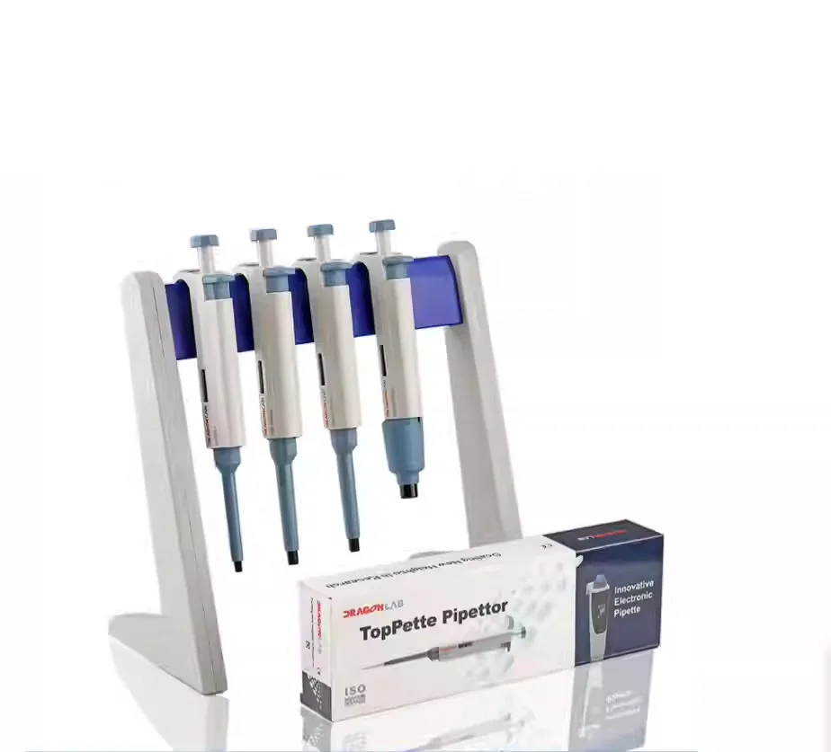 Single Channel Manual Adjustable TopPette Pipette Pipettor different capacity Pipette with free tips