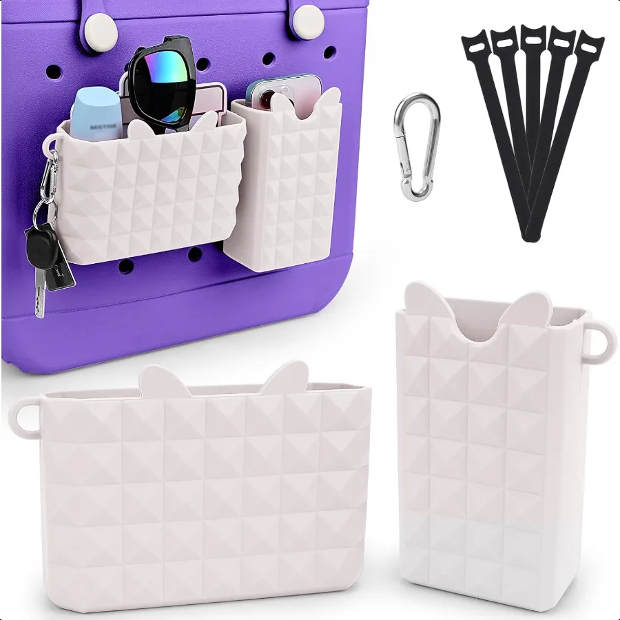 

2 шт. держатель-органайзер для сумки Bogg, аксессуары для сумок Bogg, держатель для телефона, совместимый с сумкой Bogg, оригинальные аксессуары для сумок Bogg