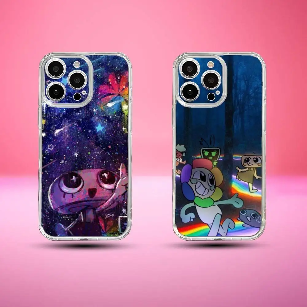 

Game Dandys World Phone Case For iPhone17,16,15,14,13,12,11 Plus,Pro Max Soft Transparent Cover