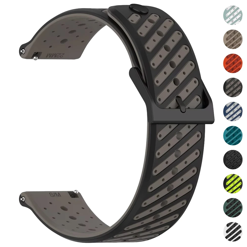 Silicone band 20/22mm For Amazfit Bip Max 6 5/Active 3 2 Max/Balance 3 2 Sports Bracelet for Amazfit Cheetah 2 Pro/2 Ultra Strap