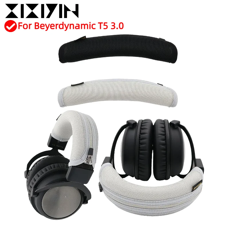 

XIXIYIN Universal Headband For Beyerdynamic T5 3.0 Headpad Zipper Cushion Protective Cushion protection pad Head beam cover
