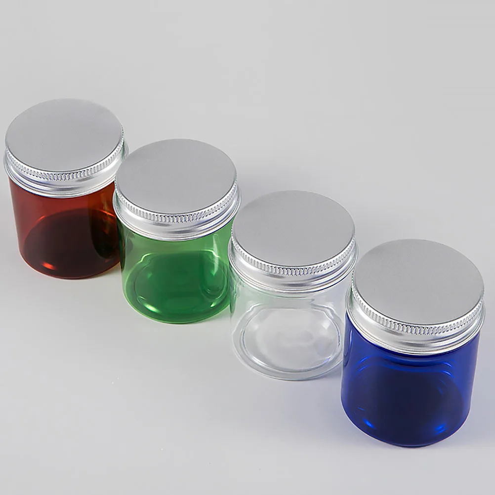 10 Uds. Contenedores vacíos de tarros de crema 50g caja dispensadora de plástico de almacenamiento de viaje portátil duradera y práctica