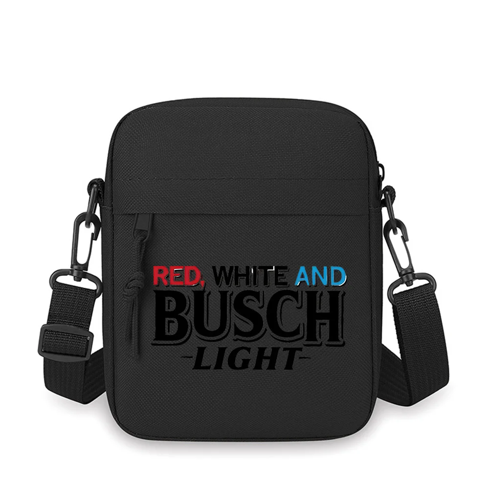 vermelho-branco-azul-busch-luz-logotipo-masculino-crossbody-saco-de-ombro-unico-feminino-dos-desenhos-animados-anime-filme-impressao-design-unisex