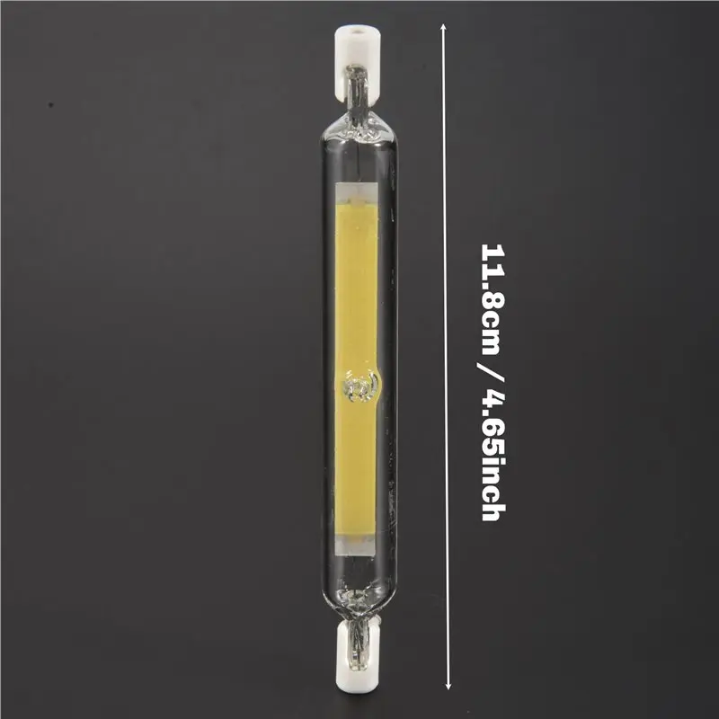 LNHF 3X Dimmable R7S Led Cob 10W 118Mm Led Light Bulbs Replace Halogen Lamp-Cool White Light 220V