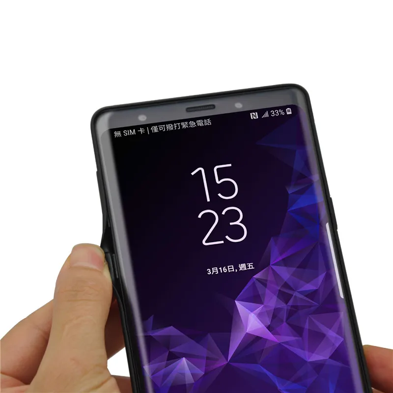 Note 9 5000mAh Silicone shockproof Battery Charger Case For Samsung Galaxy Note 9 External Rechargeable Power Bank Charing Cover