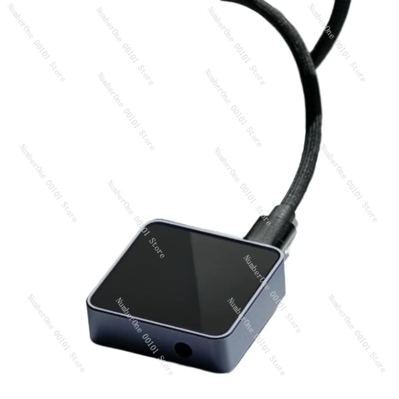 M.2 NVMe SATA SSD Enclosure LCD Display USB 3.2 Gen2 10Gbps Tool-Free External Case Real Time Health Monitor for Laptop