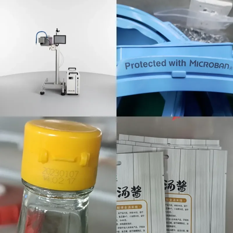for OMA 5W UV Laser Engraving Machine Intelligent Micro QR Code Stealth Marking Galvanometer Scanning Flying Laser Coding