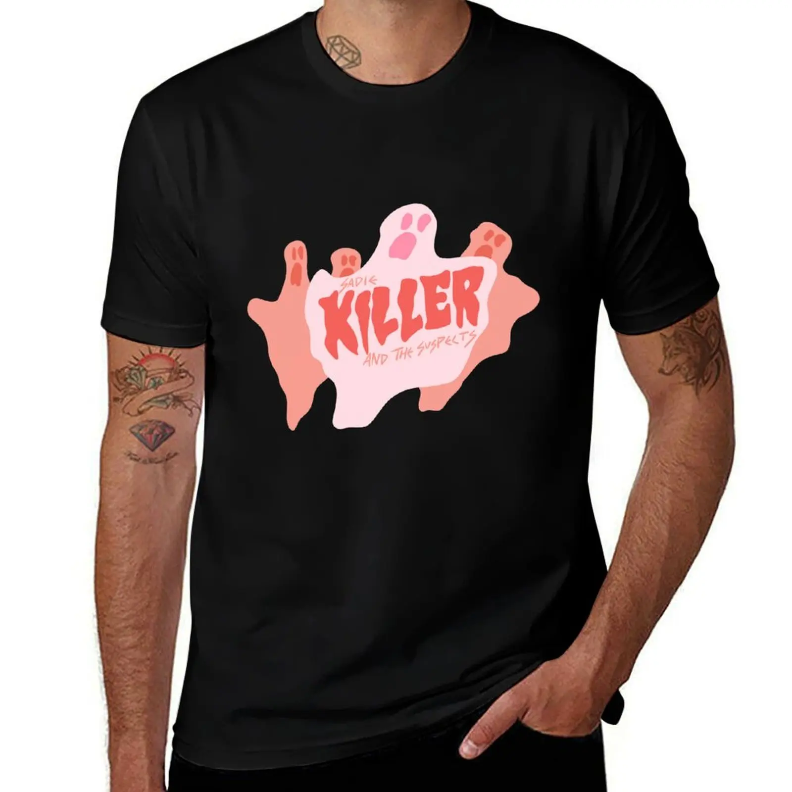 Sadie Killer and the Suspects T-Shirt sweat graphics anime Anime t-shirt mens t shirts top quality