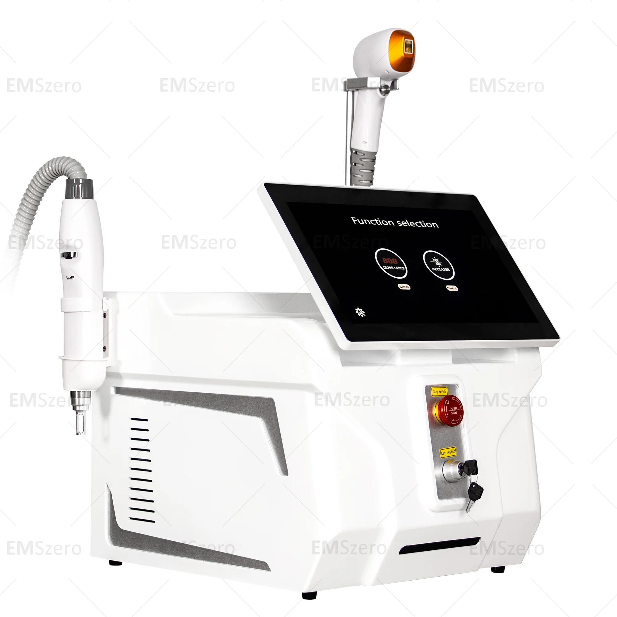 Professional 3500W Diode Laser Freezing Point Painless Hair Removal Picosecond Laser Tattoo Removal 2-In-1 Machine 2025