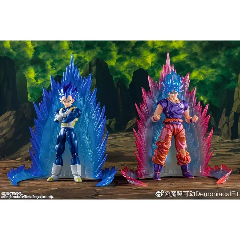 Demoniacal Fit Dragon Ball SHF The Mightiest Radiance Vegetto Goku Ssj Anime Action Figure Toys Collection Kids Gifts In Stock