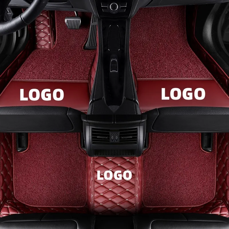 ZTT is suitable for Tesla Model S all-weather custom leather car floor mats 2012-2015 automotive interior accessories