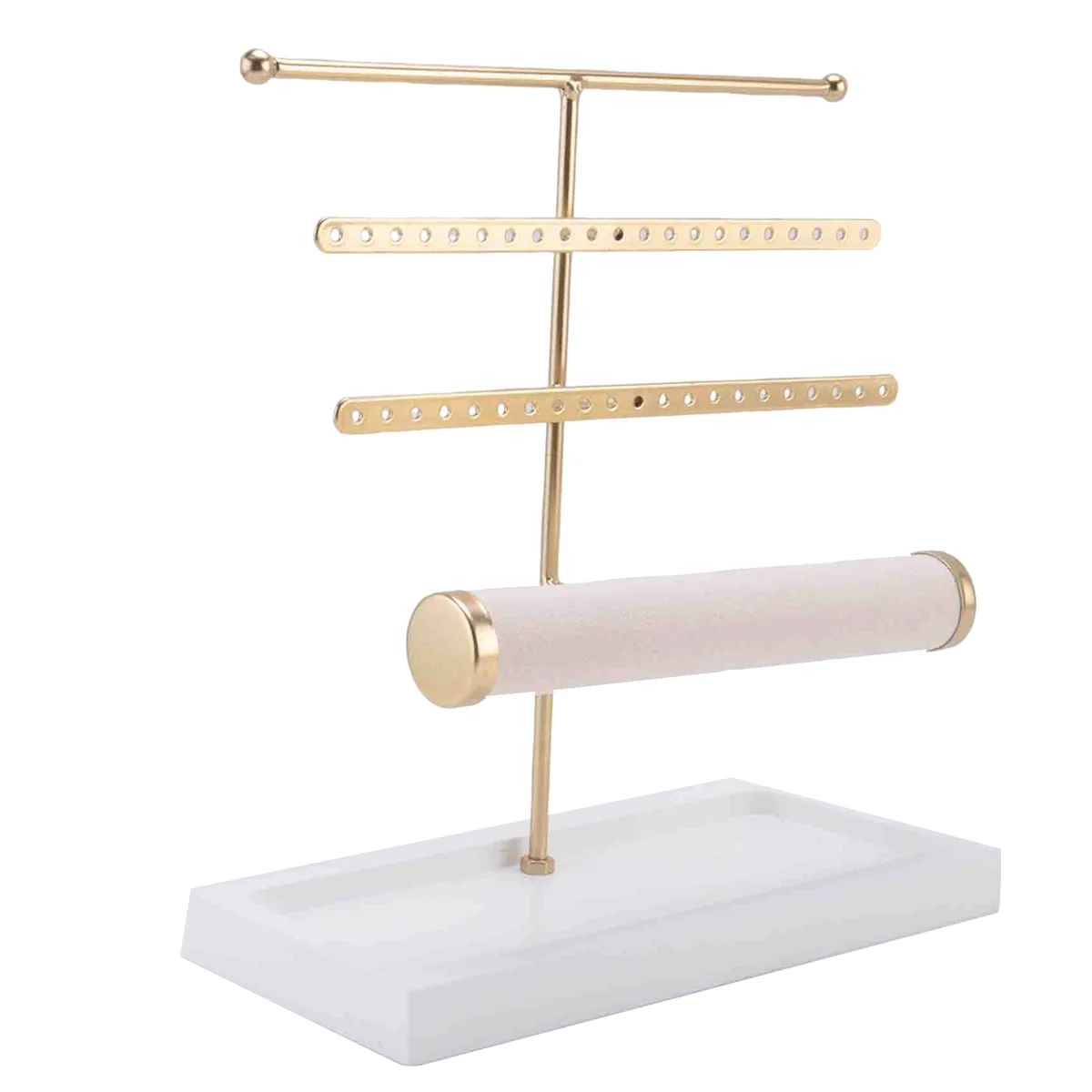 AOA-4 Tier Jewelry Rack Removable Earring Storage Jewelry Ring Necklace Jewelry Rack Display Stand