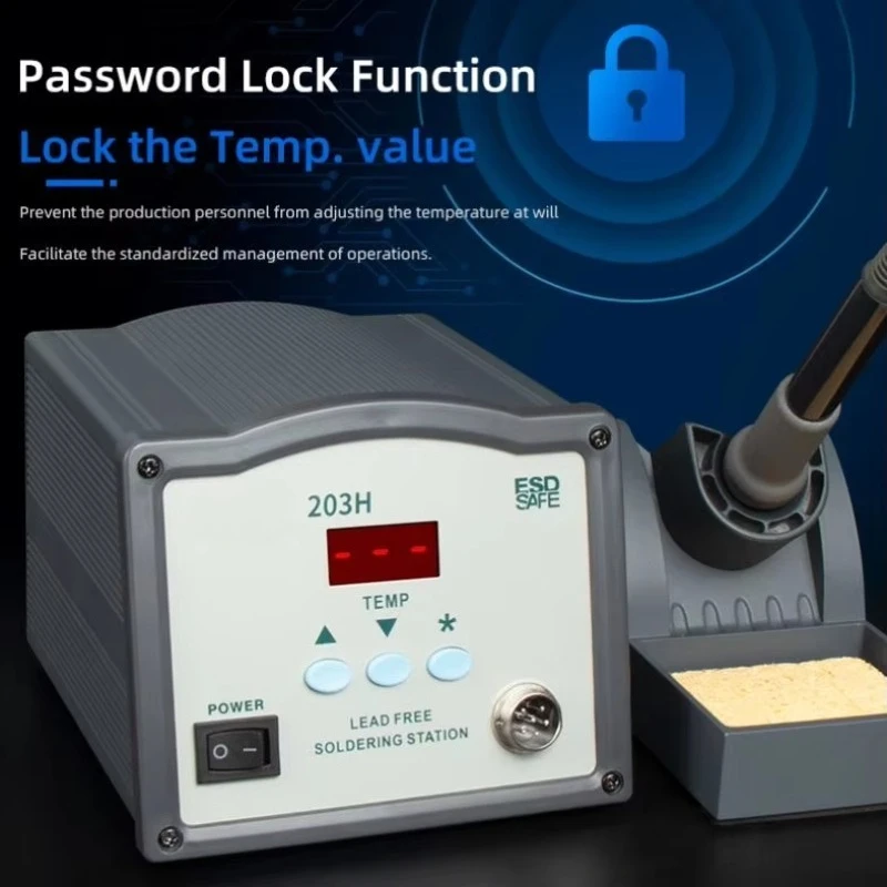 High Quality  150W High Frequency Digital Display Lead Free 205 Soldering Station