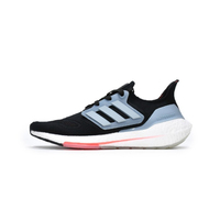 Adidas Ultra Boost 2022 Men's Running Shoes, Energy-Return, Durable, Eco-Friendly Recycled, Low Cut Sneakers, Black and Blue