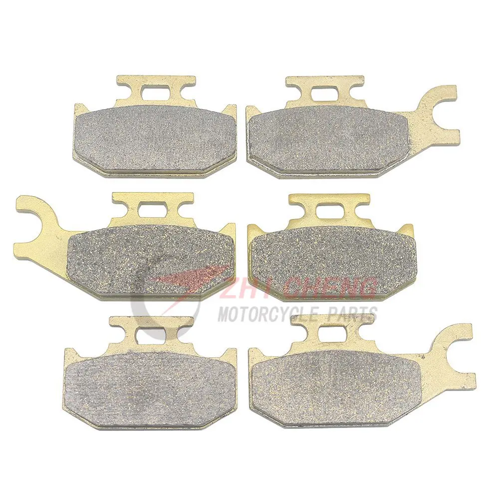 For ATV Can Am BRP Outlander 400 500 650 800 2007-2014 Renegade 500 800 2007-2011 Motorcycle Front Rear Brake Pads sets