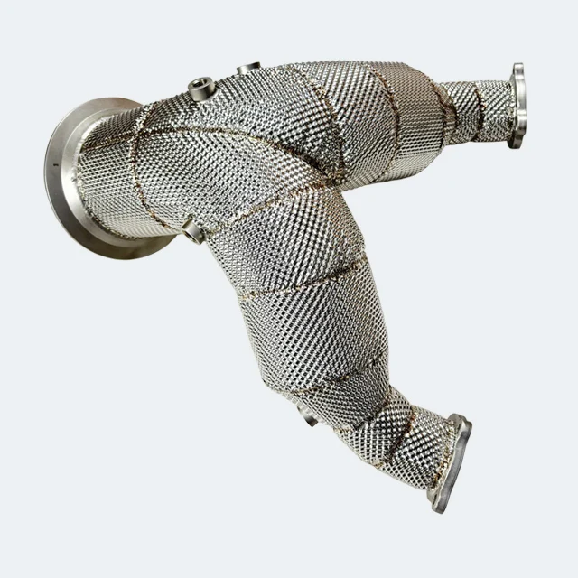 Double Ternary Catalysis Water Pipe for S5 3.0T Engine Parts Product