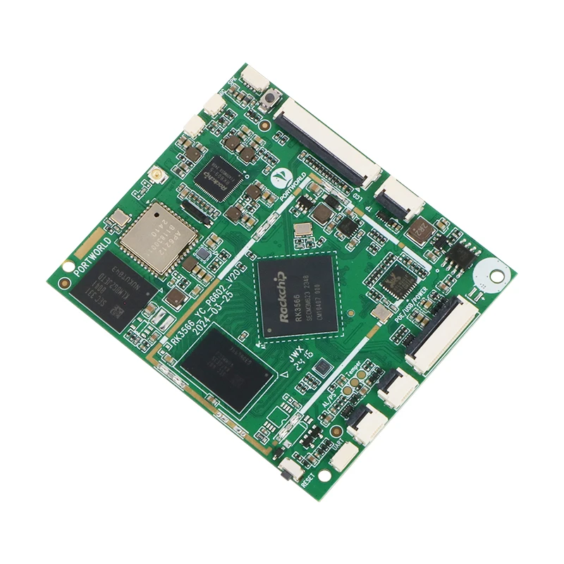 Rockchip RK3566 رباعية النواة اللوحة الرئيسية للمنزل الذكي أندرويد ديبيان Buildroot Ubuntu CentOS خيار نظام Yocto لسطح المكتب الجديد